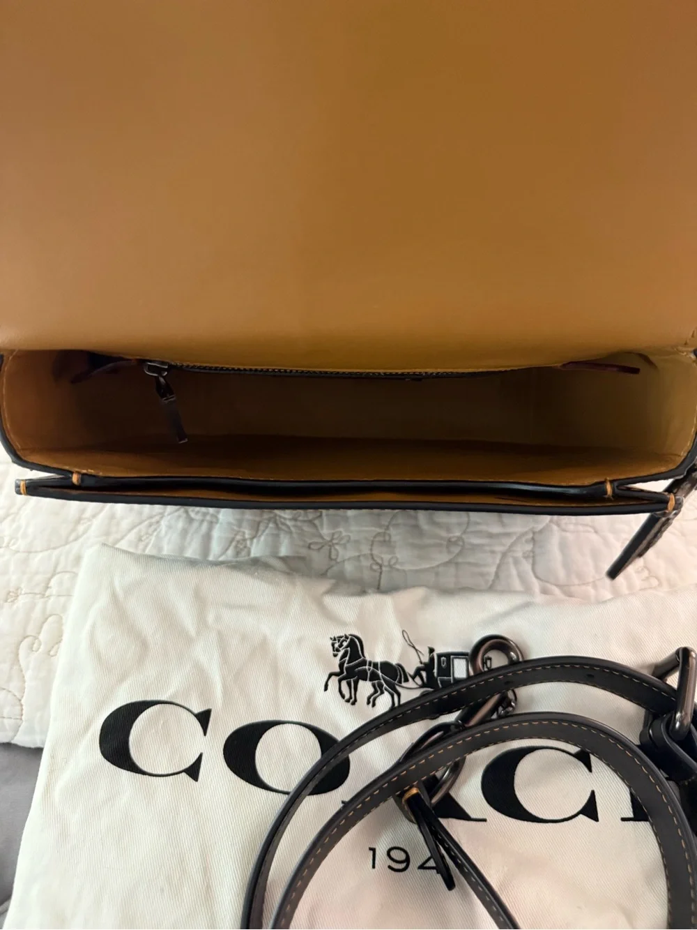 NWT Coach Saddle 23 1941 Black - Picture 8 of 11